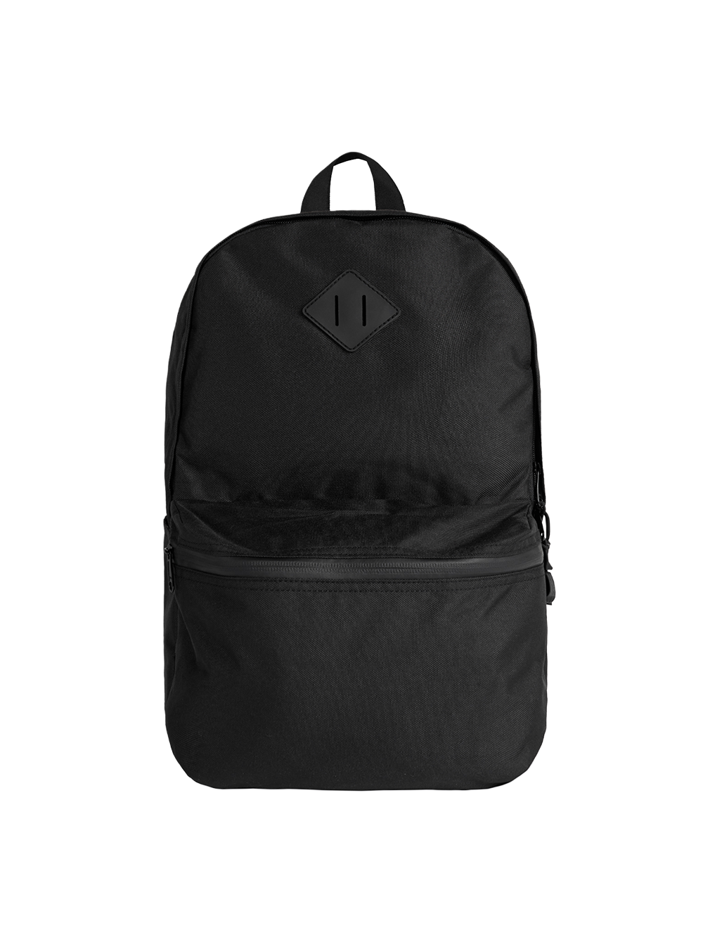 Slidstærk rygsæk i polyester. Perfekt til DTF og brodering til firmatøj, events og premium merch med professionelt udtryk. front