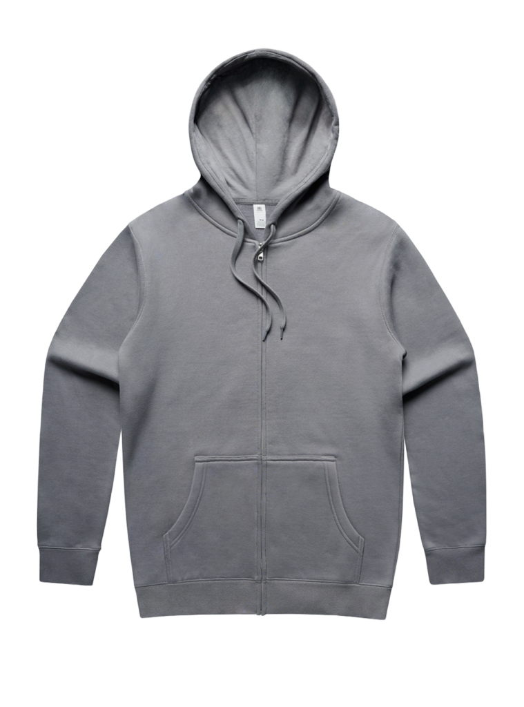 AS Colour 5104 Stencil Zip Hood – kraftig zip hoodie i premium fleece