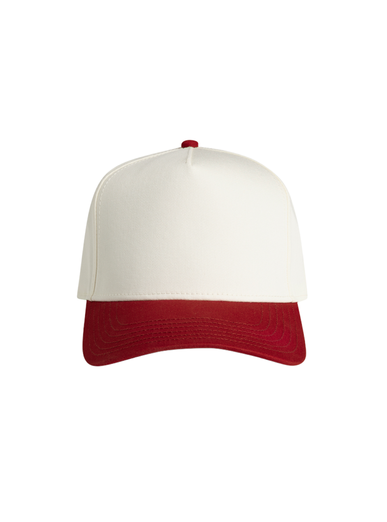 AS Colour 1165 Frame Two-Tone Cap – two-tone cotton twill cap til brodering