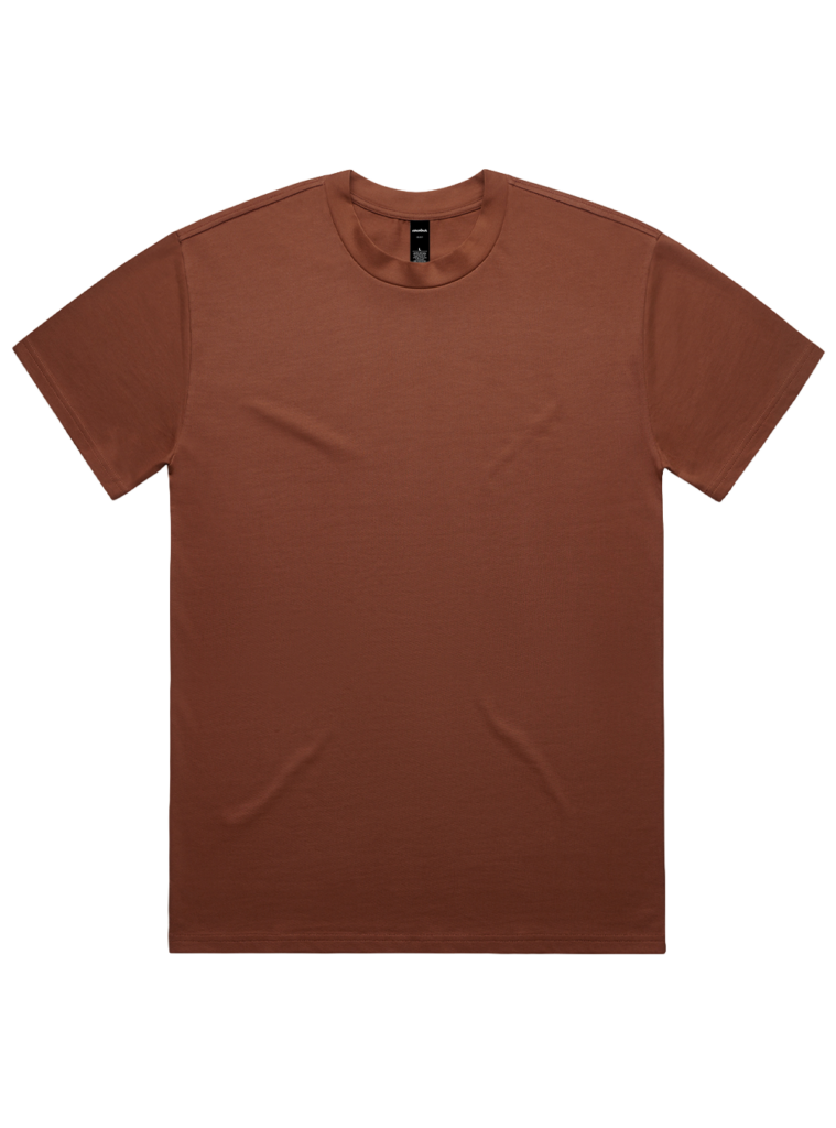 AS Colour 5080 Heavy Tee – tung premium t-shirt i kraftig bomuld front