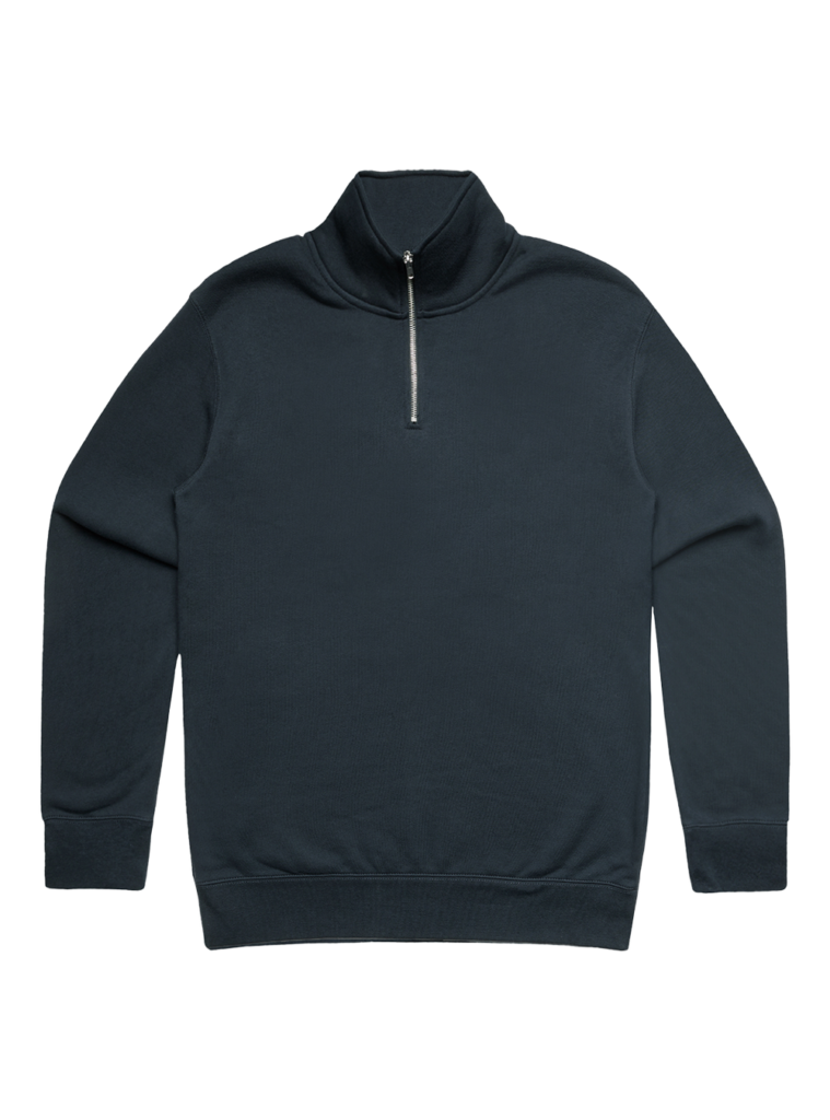 AS Colour 5125 Half Zip Crew – premium half-zip sweatshirt front