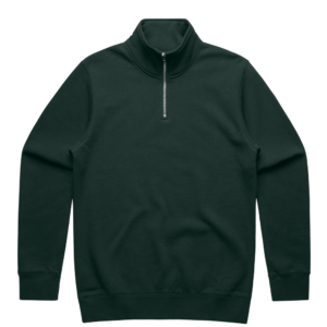 AS Colour 5125 Half Zip Crew – premium 350 GSM half-zip sweatshirt