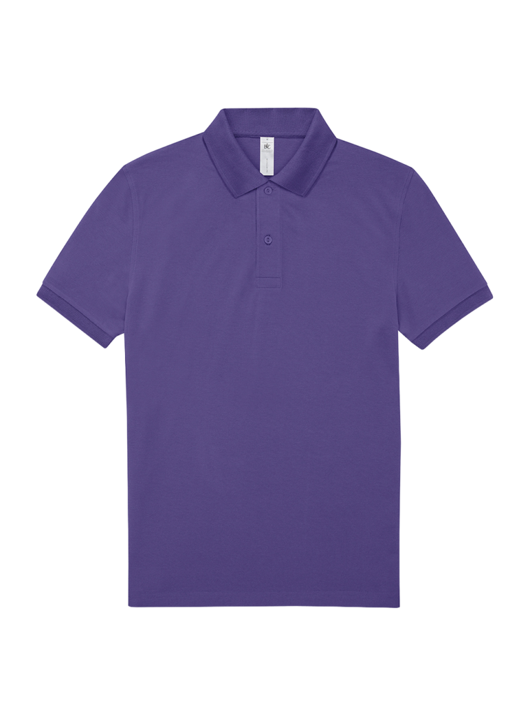 B&C My Polo 180 – let bomuldspolo i piqué til firmatøj