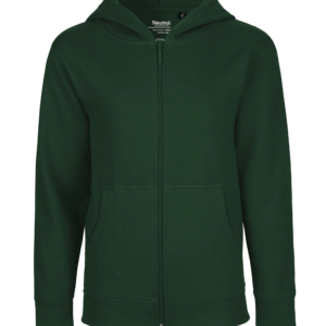Neutral O13301 Kids Zip Hoodie – bæredygtig børne hoodie med lynlås i økologisk bomuld