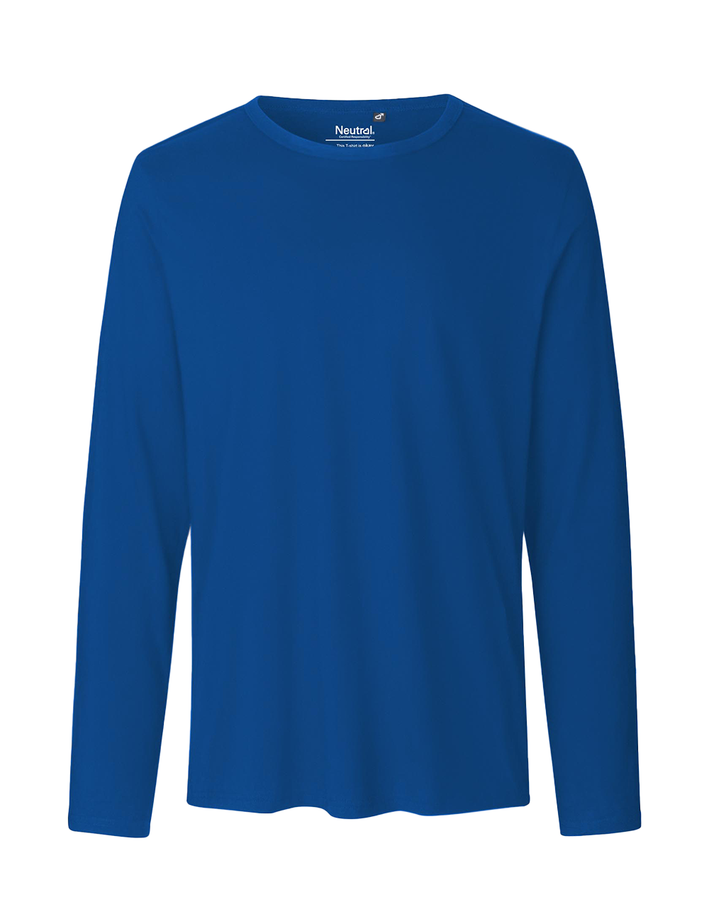 Neutral O61050 – økologisk long sleeve T-shirt i 155 GSM Fairtrade bomuld - Front