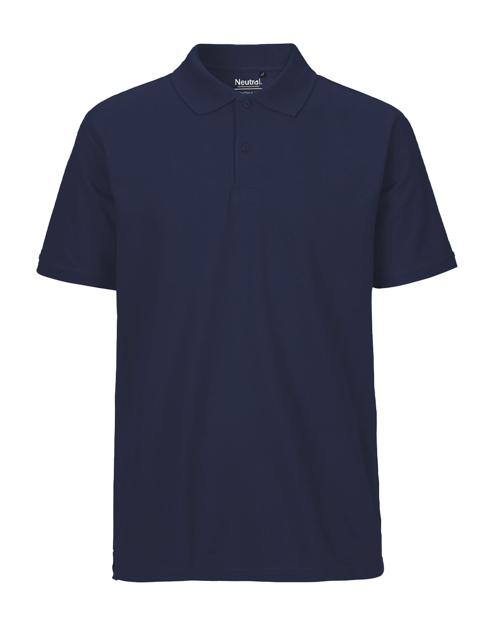 Neutral O20080 – økologisk Fairtrade polo 235 GSM til brodering