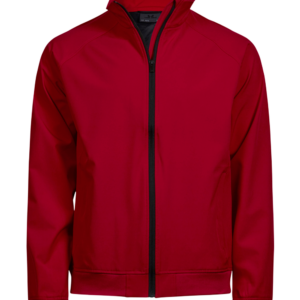 Tee Jays Club Jacket – let jakke med glat yderstof og lynlås Front