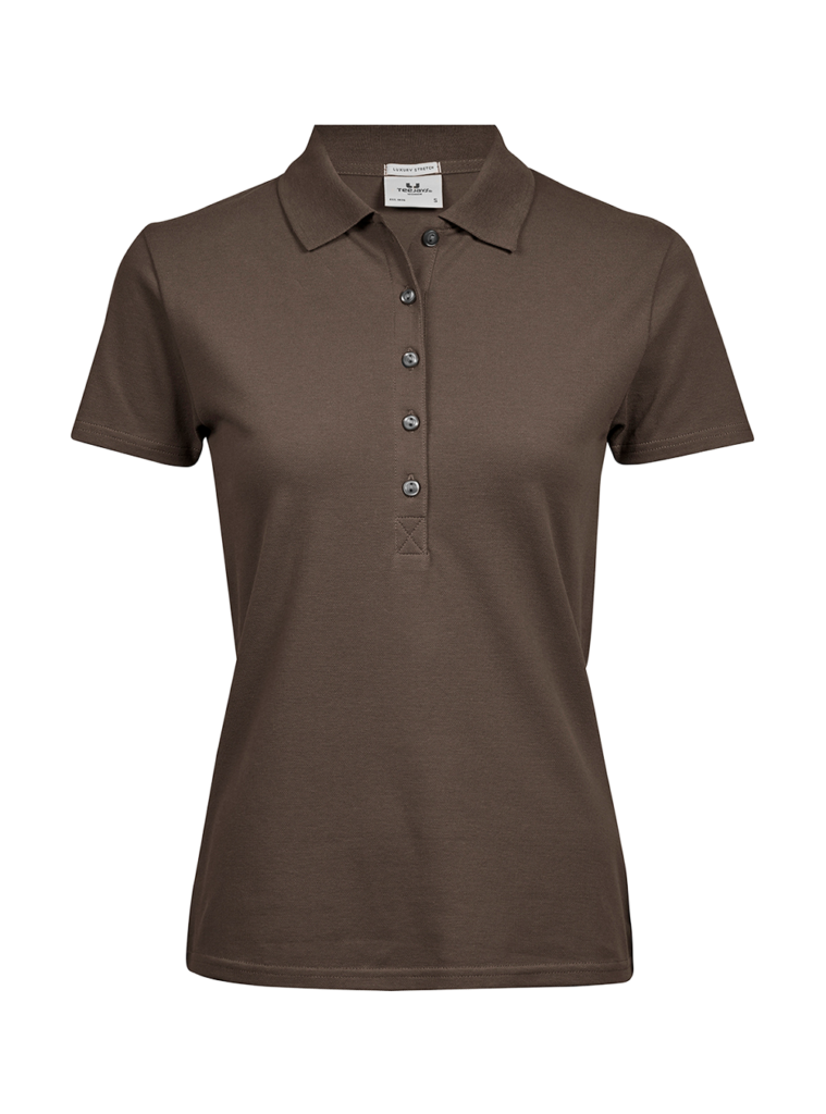 TeeJays Ladies Luxury Stretch Polo – eksklusiv dame-polo i stretch piqué